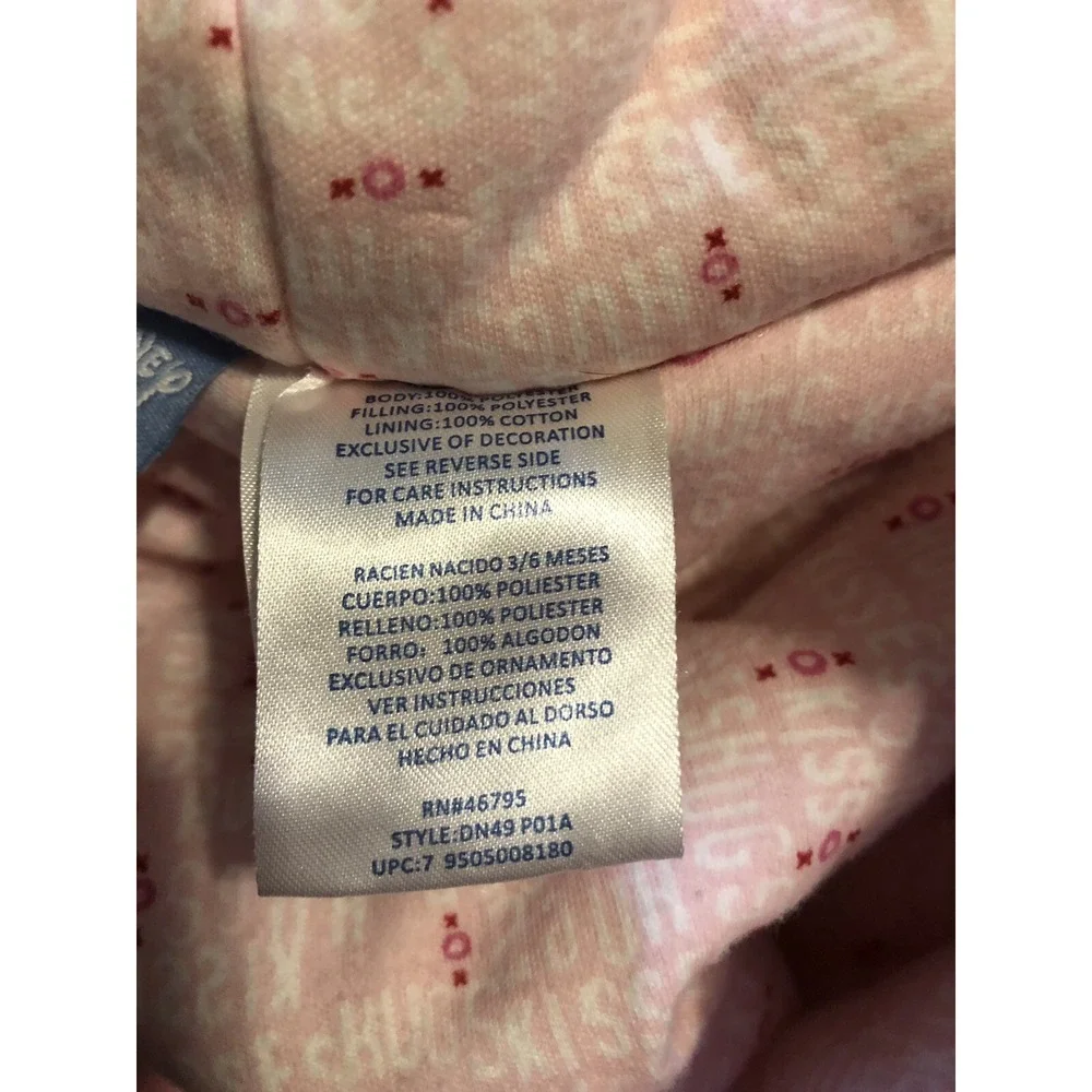Disney Baby Snowsuit Girls 3/6 Mos Winnie The Pooh Pink EUC Beautiful soft
